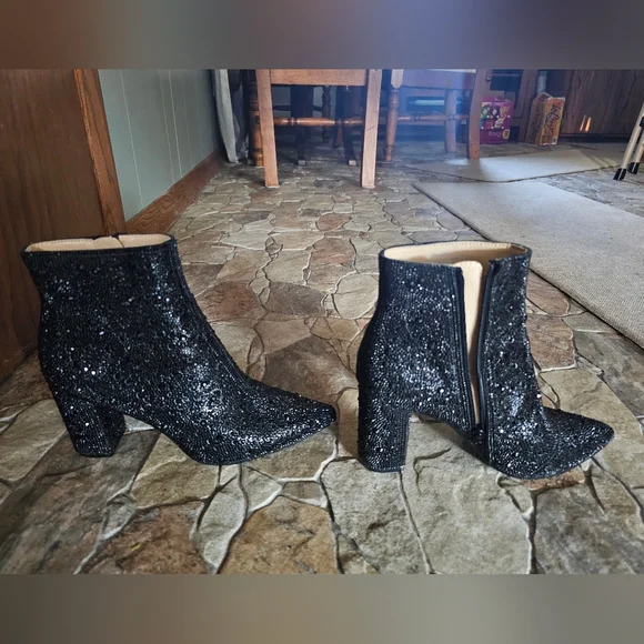 Betsy Johnson CADY size 7 black - Picture 2 of 5